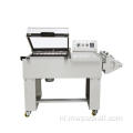 Verkoop 2 in 1 semi-automatische krimpverpakkingsmachine voor voedsel, drank, cosmetische plastic folieverpakkingsmachine